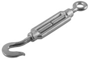 Талреп DIN 1480, крюк-кольцо, М12, 4 шт, кованая натяжная муфта, оцинкованный, ЗУБР Профессионал,  ( 4-304355-12 ) Талреп DIN 1480, крюк-кольцо, М12, 4 шт, кованая натяжная муфта, оцинкованный, ЗУБР Профессионал,  ( 4-304355-12 )