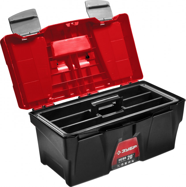 Ящик для инструмента "НЕВА-20" пластиковый, ЗУБР, ( 38323-20 ) Ящик для инструмента "НЕВА-20" пластиковый, ЗУБР, ( 38323-20 )