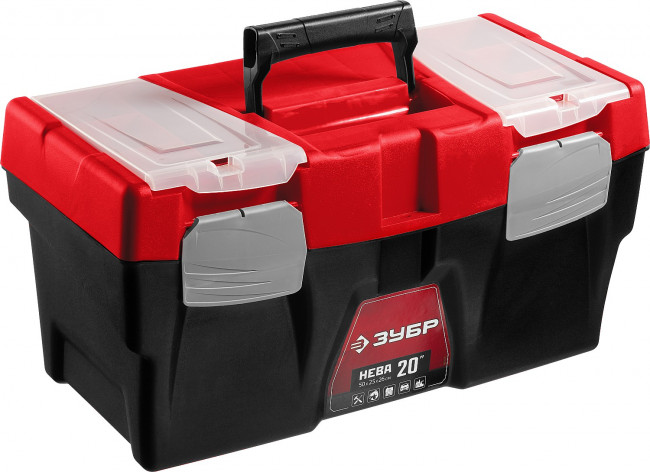 Ящик для инструмента "НЕВА-20" пластиковый, ЗУБР, ( 38323-20 ) Ящик для инструмента "НЕВА-20" пластиковый, ЗУБР, ( 38323-20 )