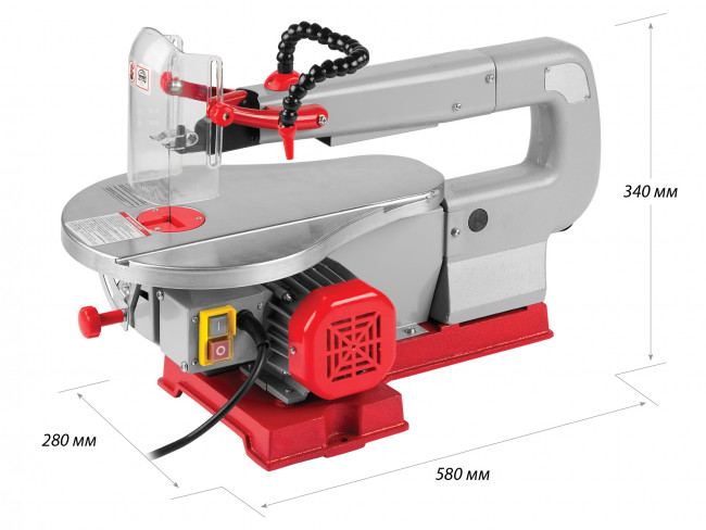 Станок лобзиковый, ЗУБР ЗСЛ-90, пропил 410/50 мм, 90 Вт,  ( ЗСЛ-90 )