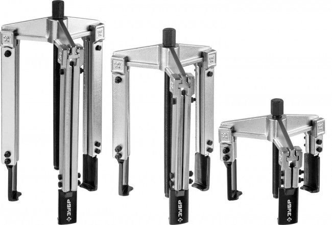 Набор съемников со сменными захватами, ЗУБР Профессионал,в кейсе, ( 43305-H13 )