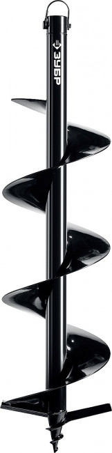 Шнек для мотобуров, грунт, d=200 мм, однозаходный, ЗУБР,  ( 7051-20 )