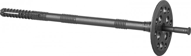 Дюбель для изоляционных материалов полипропиленовый, пластиковый стержень, 10 x 160 мм, 100 шт, ЗУБР,  ( 4-301505-10-160_z01 )