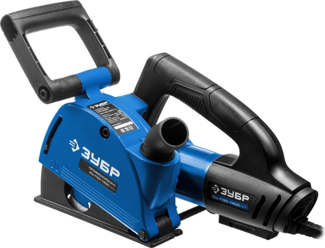 Штроборез (бороздодел), макс. глуб. паза 30 мм, 125 мм, подключ. пылесоса, плавн пуск, защита от перегрузки, 1400 Вт,  ЗУБР, ( ЗШ-П30-1400 ПСТ )