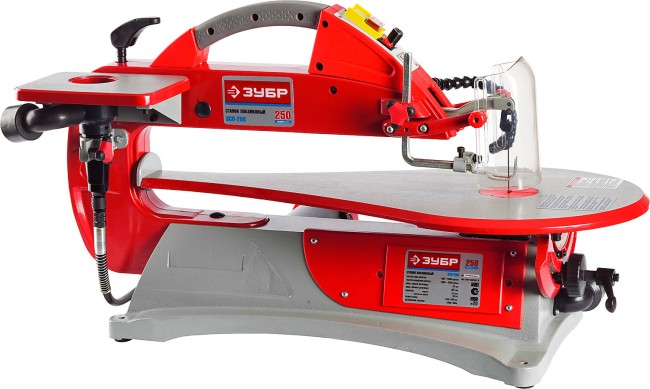 Станок лобзиковый, гибкий вал, пропил 457/51 мм, 250 Вт,  ЗУБР, ( ЗСЛ-250 )