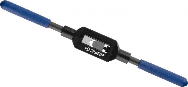 Метчикодержатель №2, с регулируемыми вкладышами, сталь 45, для метчиков - M4-M12, общая длина - 285 мм, ЗУБР Профессионал,  ( 28232-2 )