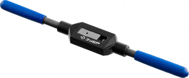 Метчикодержатель №2, с регулируемыми вкладышами, сталь 45, для метчиков - M4-M12, общая длина - 285 мм, ЗУБР Профессионал,  ( 28232-2 )