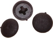 Заглушка декоративная под шуруп, цвет кр-дерево, шлиц №2, 40шт, ЗУБР,  ( 4-308156-5 )