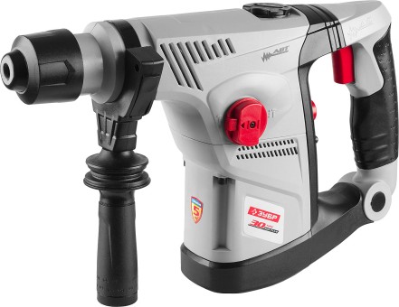 Перфоратор SDS-plus, ЗУБР ЗПВ-30-900 ВК, вертикальный, АВТ-антивибрационная система, 4.2Дж, 750об/мин, 2800уд/мин, 5.6кг, 900Вт, кейс, ( ЗПВ-30-900 ВК ) Перфоратор SDS-plus, ЗУБР ЗПВ-30-900 ВК, вертикальный, АВТ-антивибрационная система, 4.2Дж, 750об/мин, 2800уд/мин, 5.6кг, 900Вт, кейс, ( ЗПВ-30-900 ВК )