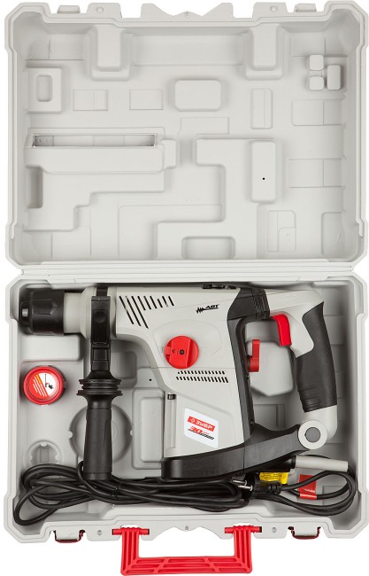 Перфоратор SDS-plus, ЗУБР ЗПВ-30-900 ВК, вертикальный, АВТ-антивибрационная система, 4.2Дж, 750об/мин, 2800уд/мин, 5.6кг, 900Вт, кейс, ( ЗПВ-30-900 ВК ) Перфоратор SDS-plus, ЗУБР ЗПВ-30-900 ВК, вертикальный, АВТ-антивибрационная система, 4.2Дж, 750об/мин, 2800уд/мин, 5.6кг, 900Вт, кейс, ( ЗПВ-30-900 ВК )