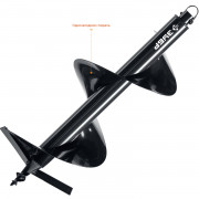 Шнек для мотобуров, грунт, d=300 мм, однозаходный, ЗУБР,  ( 7051-30 )