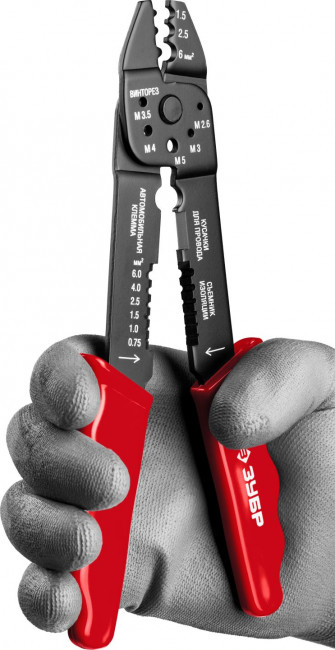 Стриппер многофункциональный ММ-20, 0.75 - 6 мм2, ЗУБР Профессионал ( 22667-22_z01 )