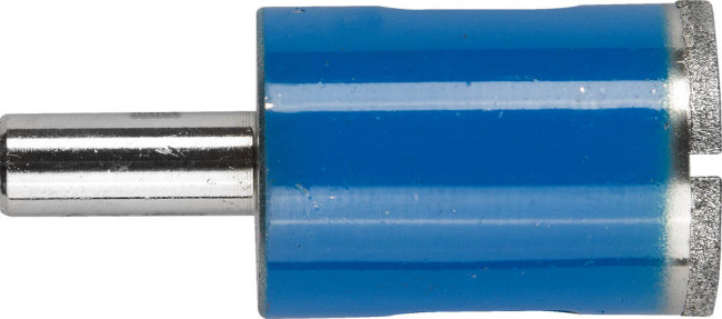 Сверло алмазное трубчатое по стеклу и кафелю, d=25 мм, зерно Р 100, ЗУБР Профессионал 29860-25,  ( 29860-25 )