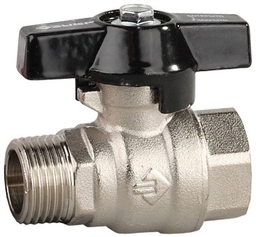 Кран шаровой ЗУБР полнопроходной "мама-папа", бабочка, хромиров латунь, 1" , ( 4-51324-C-1 ) Кран шаровой ЗУБР полнопроходной "мама-папа", бабочка, хромиров латунь, 1" , ( 4-51324-C-1 )