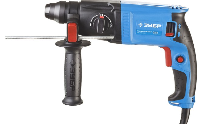 Перфоратор SDS-plus, ЗУБР Профессионал ЗП-18-470, реверс, горизонтальный, 1.4 Дж, 0-1750 об/мин, 0-7400 уд/мин, 470 Вт,  ( ЗП-18-470 ) Перфоратор SDS-plus, ЗУБР Профессионал ЗП-18-470, реверс, горизонтальный, 1.4 Дж, 0-1750 об/мин, 0-7400 уд/мин, 470 Вт,  ( ЗП-18-470 )