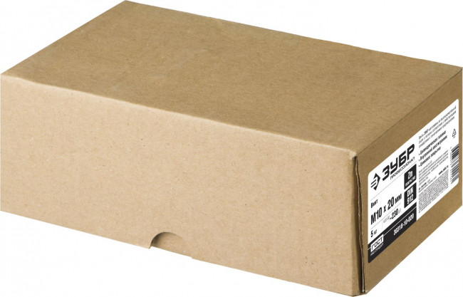 Винт DIN 912, М10x20 мм, 5 кг (230 шт.), кл. пр. 8.8, оцинкованный, ЗУБР ( 30318-10-020 )