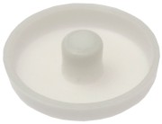 Заглушка под рамный дюбель, цвет белый, 25шт, ЗУБР,  ( 4-308136-3 )