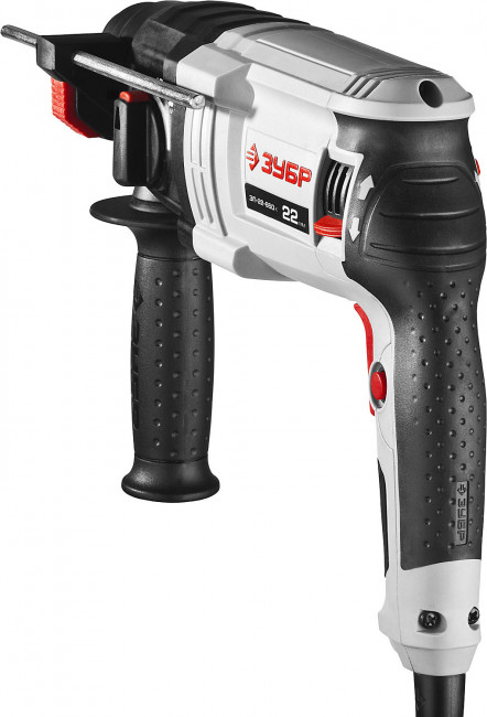 Перфоратор SDS-plus, ЗУБР Профессионал ЗП-22-650 К, реверс, горизонтальный, 2.3 Дж, 0-1950 об/мин, 0-6200 уд/мин, 650 Вт, кейс,  ( ЗП-22-650 К ) Перфоратор SDS-plus, ЗУБР Профессионал ЗП-22-650 К, реверс, горизонтальный, 2.3 Дж, 0-1950 об/мин, 0-6200 уд/мин, 650 Вт, кейс,  ( ЗП-22-650 К )