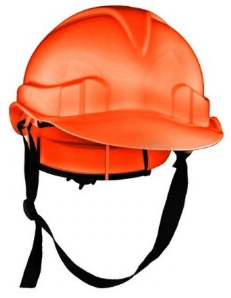 Каска защитная ЗУБР "ЭКСПЕРТ" храповый механизм регулировки размера, оранжевая,  ( 11094-1 )