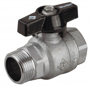 Кран шаровой ЗУБР полнопроходной "мама-папа", бабочка, хромиров латунь, 3/4", ( 4-51324-C-3/4 ) Кран шаровой ЗУБР полнопроходной "мама-папа", бабочка, хромиров латунь, 3/4", ( 4-51324-C-3/4 )