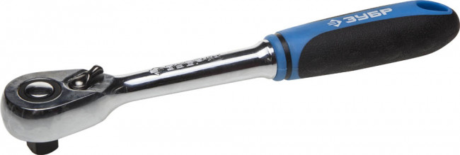 Трещотка для торцовых головок ЗУБР "ПРОФИ", Сr-V сталь, 48 зубцов, 1/4",  ( 27731-1/4 ) Трещотка для торцовых головок ЗУБР "ПРОФИ", Сr-V сталь, 48 зубцов, 1/4",  ( 27731-1/4 )