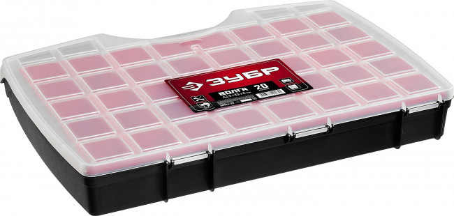 Органайзер "ВОЛГА-20" со съемными лотками, ЗУБР,  ( 38034-20 )