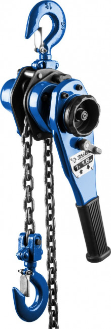 Таль цепная ЗУБР "ПРОФЕССИОНАЛ" рычажная, 1т/1,5м ( 43090-1_z01 ) Таль цепная ЗУБР "ПРОФЕССИОНАЛ" рычажная, 1т/1,5м ( 43090-1_z01 )