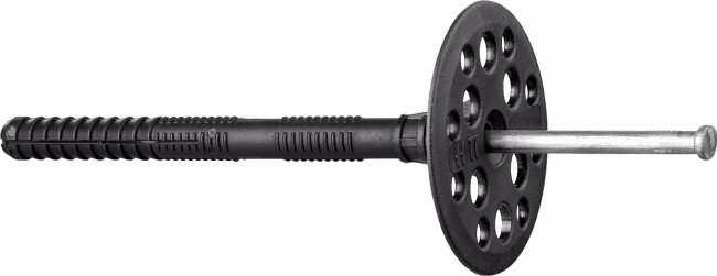 Дюбель для изоляционных материалов полипропиленовый, металлический стержень, 10 x 140 мм, 100 шт, ЗУБР,  ( 4-301525-10-140_z01 )