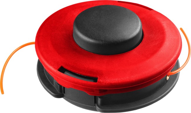 Катушка для триммера, ЗУБР 70112-2.5, полуавтомат, макс диаметр лески 2,5мм, "круг", посадка М10Х1.25Л, для ЗКРБ-ххх,  ( 70112-2.5 )