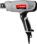 Фен технический (строительный), ЗУБР ФТ-2000, насадки 3 шт, 2 режима: 350град/ 350л/мин, 650град/ 550л/мин, коробка, 2000Вт,  ( ФТ-2000 )