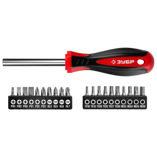 Набор: Битодержатель с битами "МВ-21", ЗУБР Мастер, Cr-V сталь, 21 предмет, ( 25161-H21 ) Набор: Битодержатель с битами "МВ-21", ЗУБР Мастер, Cr-V сталь, 21 предмет, ( 25161-H21 )