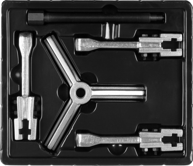 Съемник раздвижной 3-захватный, 150 мм, ЗУБР Профессионал, (  43312-180-150 )