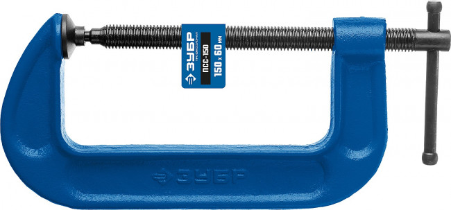 ПСС-150 струбцина тип G 150 мм, ЗУБР ПСС-150 струбцина тип G 150 мм, ЗУБР