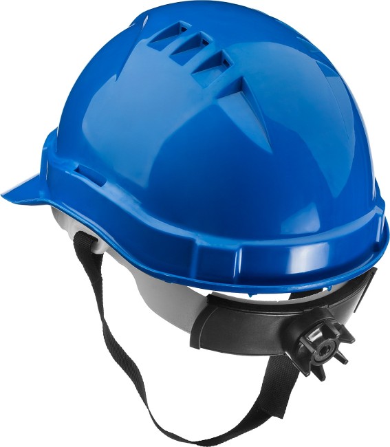 Каска защитная ЗУБР "ЭКСПЕРТ" храповый механизм регулировки размера, синяя, ( 11094-3 ) Каска защитная ЗУБР "ЭКСПЕРТ" храповый механизм регулировки размера, синяя, ( 11094-3 )