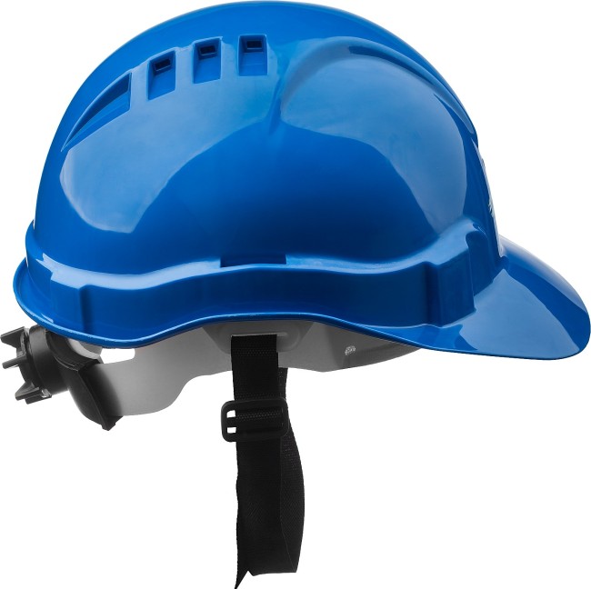 Каска защитная ЗУБР "ЭКСПЕРТ" храповый механизм регулировки размера, синяя, ( 11094-3 ) Каска защитная ЗУБР "ЭКСПЕРТ" храповый механизм регулировки размера, синяя, ( 11094-3 )