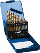 Набор сверл по металлу 13 шт (d=1,5-6,5 мм), ТИТАН, сталь Р6М5, класс А, ЗУБР Профессионал 29615-H13 ( 29615-H13_z01 )