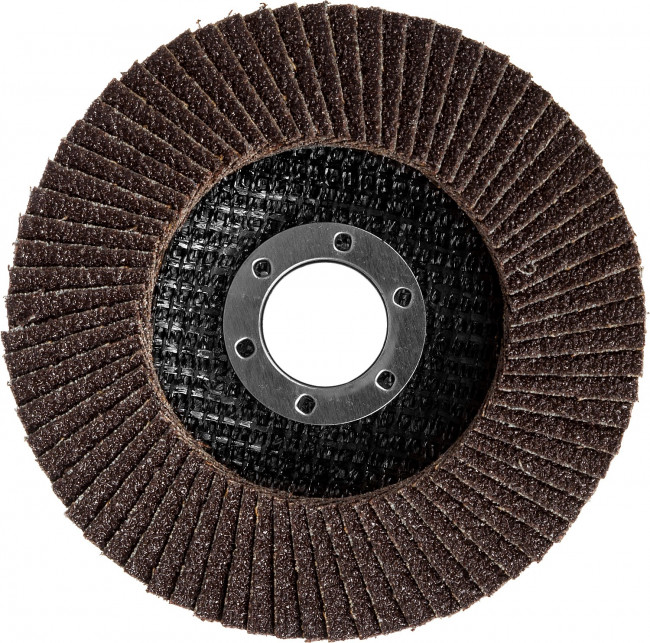 Круг лепестковый торцевой, 125х22,2мм, тип КЛТ 1, ЗУБР P60,  ( 36591-125-60 )