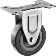 Колесо неповоротное d=75 мм, г/п 50 кг, резина/полипропилен, ЗУБР, ( 30956-75-F ) Колесо неповоротное d=75 мм, г/п 50 кг, резина/полипропилен, ЗУБР, ( 30956-75-F )