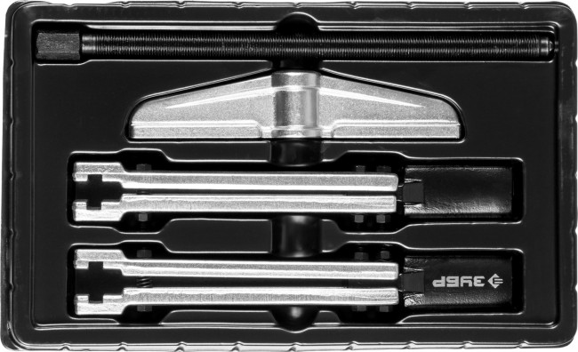 Съемник раздвижной 2-захватный с тонкими захватами, 215 мм, ЗУБР Профессионал, (  43313-160-215 )