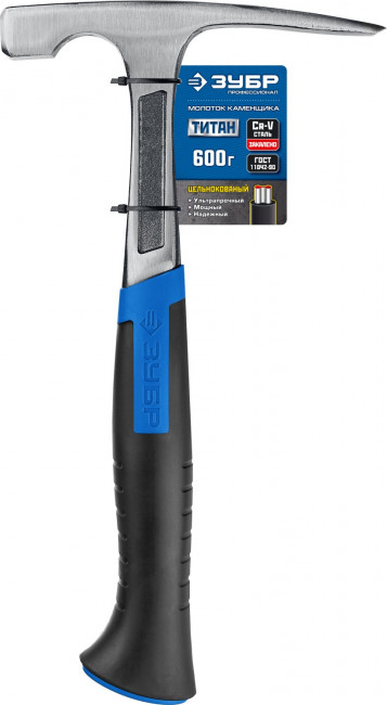 ТИТАН 600 г цельнокованный молоток каменщика, ЗУБР ( 20145-600_z01 )