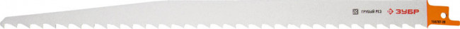 Полотно ЗУБР "ЭКСПЕРТ" S1617K для сабельной эл. ножовки Cr-V,быстрый грубый рез, заготовки дров, 280/8,5мм,  ( 155707-28 )