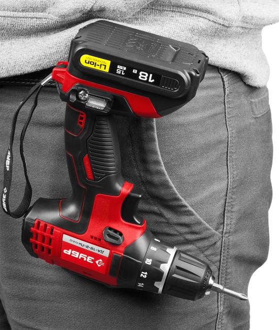 Дрель-шуруповерт 18 В, Li-Ion, 2 АКБ, ЗУБР,  ( ДА-18-2-Ли КНМ2 )