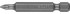 Биты ЗУБР "МАСТЕР" кованые, хромомолибденовая сталь, тип хвостовика E 1/4", PH1, 50мм, 2шт,  ( 26001-1-50-2 )