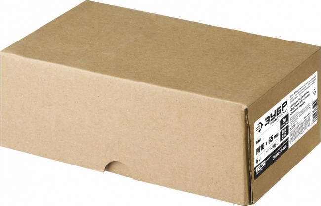 Винт DIN 912, М10x65 мм, 5 кг (105 шт.), кл. пр. 8.8, оцинкованный, ЗУБР ( 30318-10-065 )