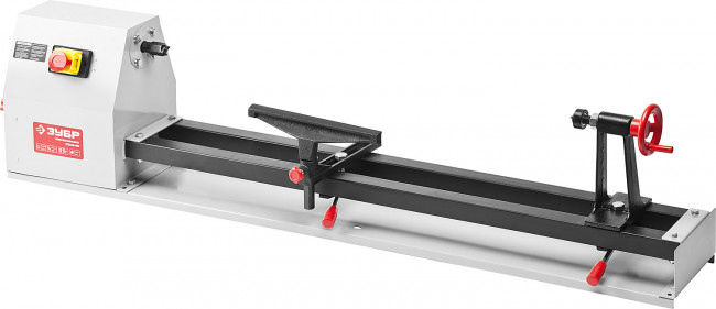 Станок токарный по дереву, ЗУБР ЗСТД-350-1000, 4 скорости, длина 1000 мм, d 350 мм, 350 Вт,  ( ЗСТД-350-1000 )