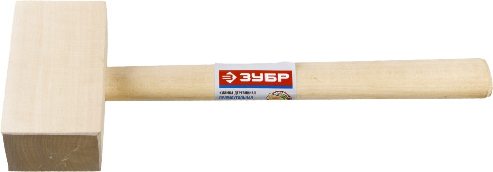 Киянка ЗУБР “СТАНДАРТ” деревянная, прямоугольная ,  ( 2045-06 )