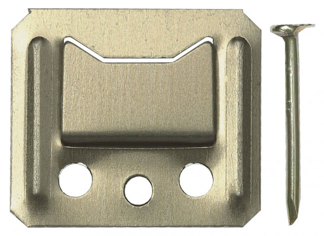 Крепеж для вагонки КЛЯЙМЕР 1 мм, 100 шт, ЗУБР, ( 3075-01 ) Крепеж для вагонки КЛЯЙМЕР 1 мм, 100 шт, ЗУБР, ( 3075-01 )