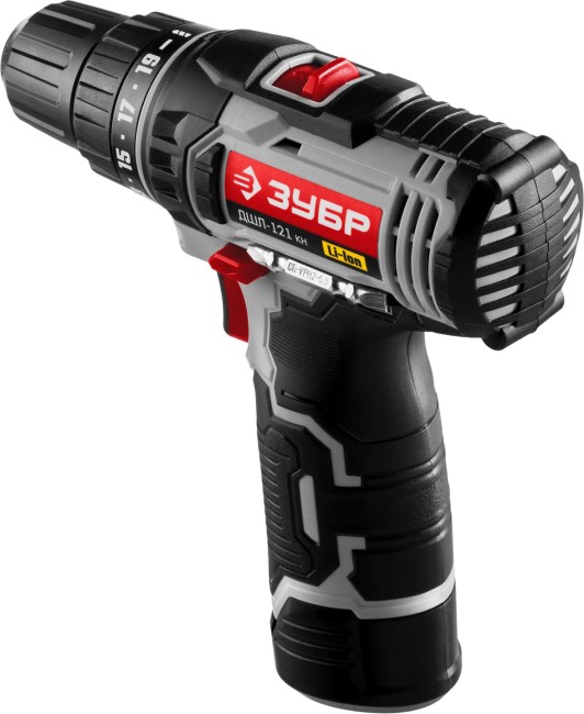ДШЛ-121 дрель-шуруповерт, 2 АКБ, в кейсе, ЗУБР,  ( ДШЛ-121 КН )