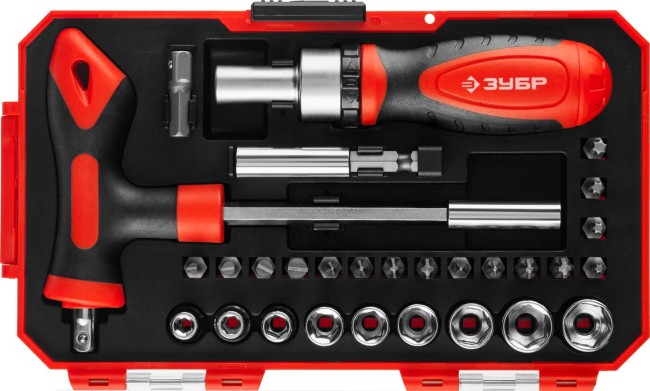 ЗУБР. Набор: Отвертка с насадками, Cr-V сталь, в компактном боксе, ( 25168-H29 ) ЗУБР. Набор: Отвертка с насадками, Cr-V сталь, в компактном боксе, ( 25168-H29 )
