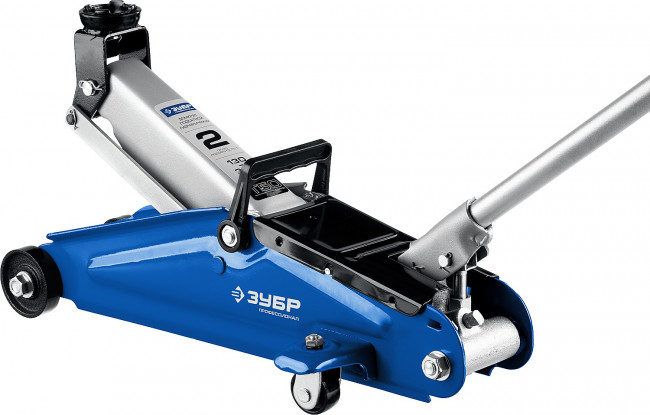 Домкрат гидравлический подкатной T50, 2т, 130-380мм, ЗУБР Профессионал 43052-2,  ( 43052-2 )